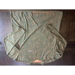 Alaskan Hardgear Mens XL Topographic Long Sleeve Shirt